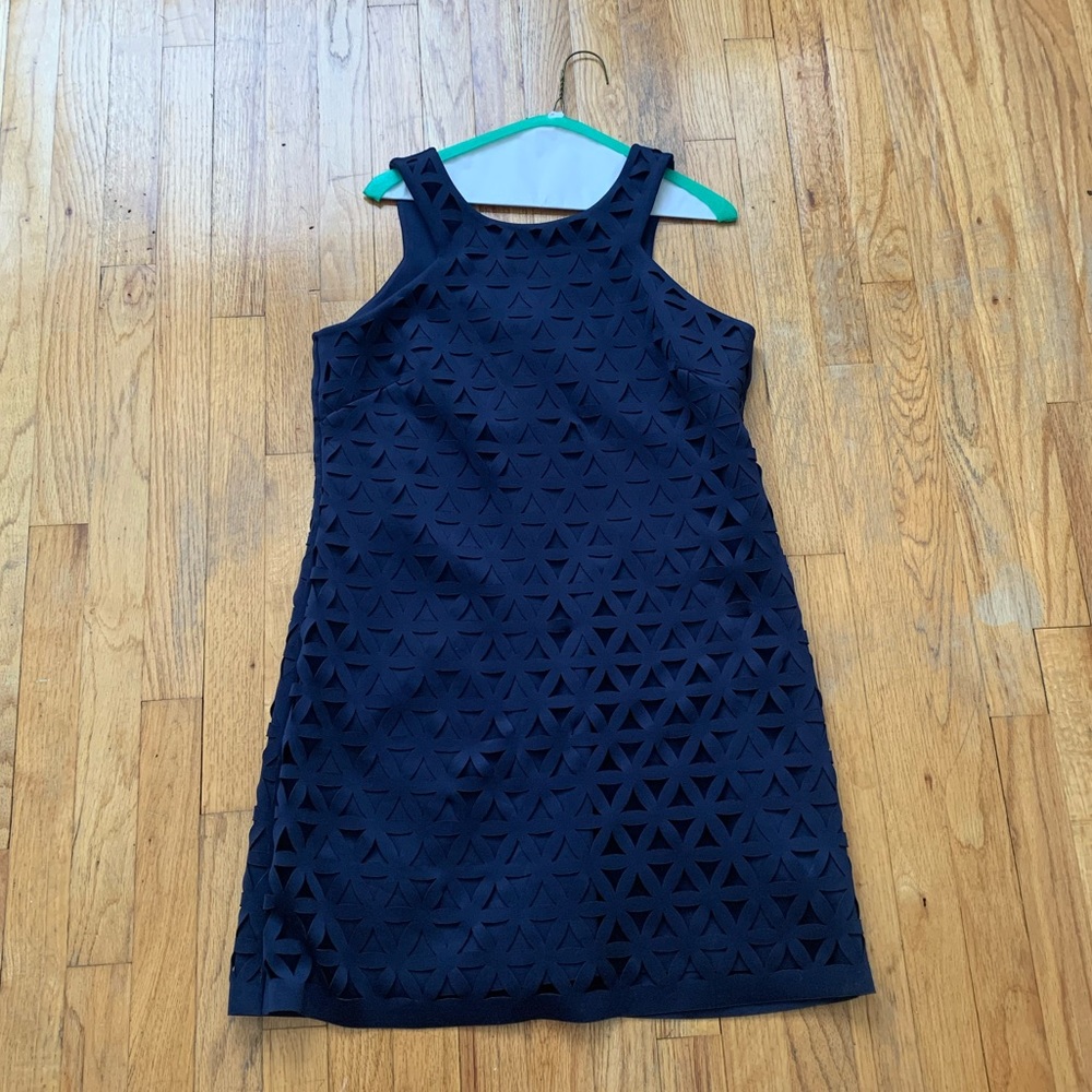 Lilly Pulitzer Navy Cut Out Dress